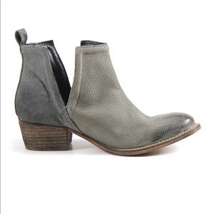 Diba True - Gray Cutout Bootie - Size 7 1/2